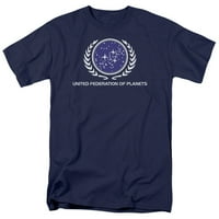 Star Trek - logotip United Federation - košulja s kratkim rukavima - mala