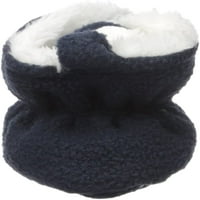 Udobne čizme od flisa i ovčje vune za bebe i male dječake, Mornarsko plava, 12 mjeseci