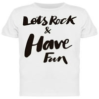 Omogućimo da se ljuljamo i zabavimo majica s tekstom muškaraca -imeon-age by Shutterstock, muški 3x-veliki