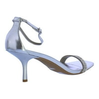 Anne Michelle Sharpen-Strappy sandal peta u srebru