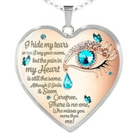 Jeftine ogrlice i privjesci za žene i djevojke od legure u obliku srca od legure u obliku srca u obliku srca šarene