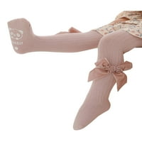 & Čarape za djevojčice, tajice s mašnom ukrašene crtanim životinjskim uzorkom