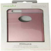 Otvorite Bo Moshi IgLaze oklop Slim metalik aluminij aluminijski poklopac za iPhone 6s Pink