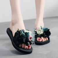 Ženske boemske cvjetne ravne papuče ljetne sandale koje nisu klizale cipele na plaži