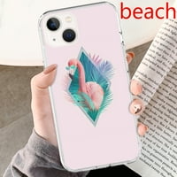 Flamingo cvjetovi mekani ultra tanki telefon za telefon za iPhone 12mini Pro ma Pro XS MA XR