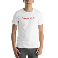 Rukom napisani gwynn hrast majica s kratkim rukavima s nedefiniranim darovima