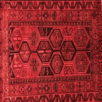 Tradicionalni pravokutni perzijski tepisi u crvenoj boji za prostore tvrtke, 8' 10'