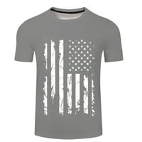 4. srpnja Dan neovisnosti majice za muškarce Summer 3d Digital Printing T- Majice bluze s kratkim rukavima