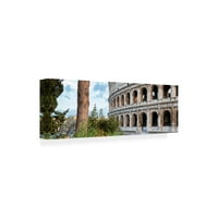 Zaštitni znak likovna umjetnost 'Dolce Vita Rim Colosseum xiii' Canvas Art by Philippe Hugonnard