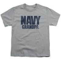 Mornarica - djed - Majica s kratkim rukavima za mlade - X -LaRge