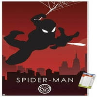 Herojska silueta u Mumbaiju - zidni Poster Spider-Man, 14.725 22.375