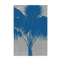 Zaštitni znak likovna umjetnost 'Kromatski palmi vi' platno umjetnost Jennifer Goldberger