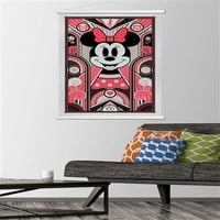Disneijev 100. rođendan-Deco luksuzni zidni plakat Minnie Mouse s magnetskim okvirom, 22.375 34