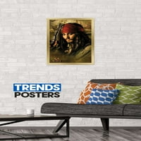 Diesne Pirati s Kariba: Škrinja mrtvaca - Zidni plakat Johnnieja Deppa, 14.725 22.375