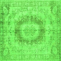 Tradicionalni pravokutni perzijski tepisi u zelenoj boji tvrtke, 5' 8'