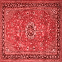 Tradicionalni pravokutni perzijski tepisi u crvenoj boji za prostore tvrtke, 5' 7'