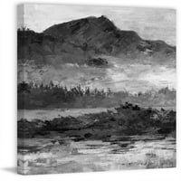 Parvez Taj Mračna i tajanstvena planina Slikarski tisak na zamotanom platnu